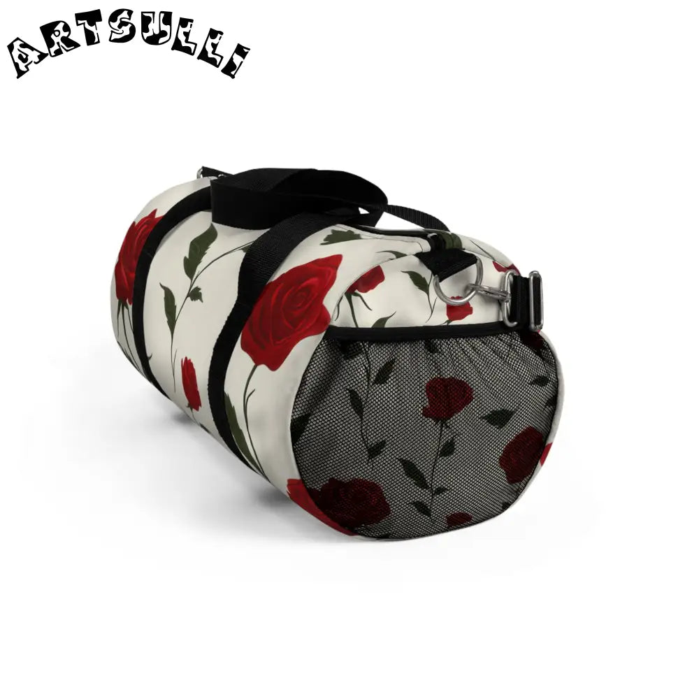 JAKKOUTTHEBXX Red Roses Duffel Bag JAKKOUTTHEBXX Artsulli - Art