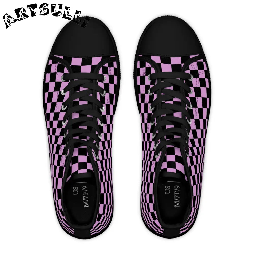 JAKKOUTTHEBXX Pixel Punk Vision II Women’s High Top Sneakers
