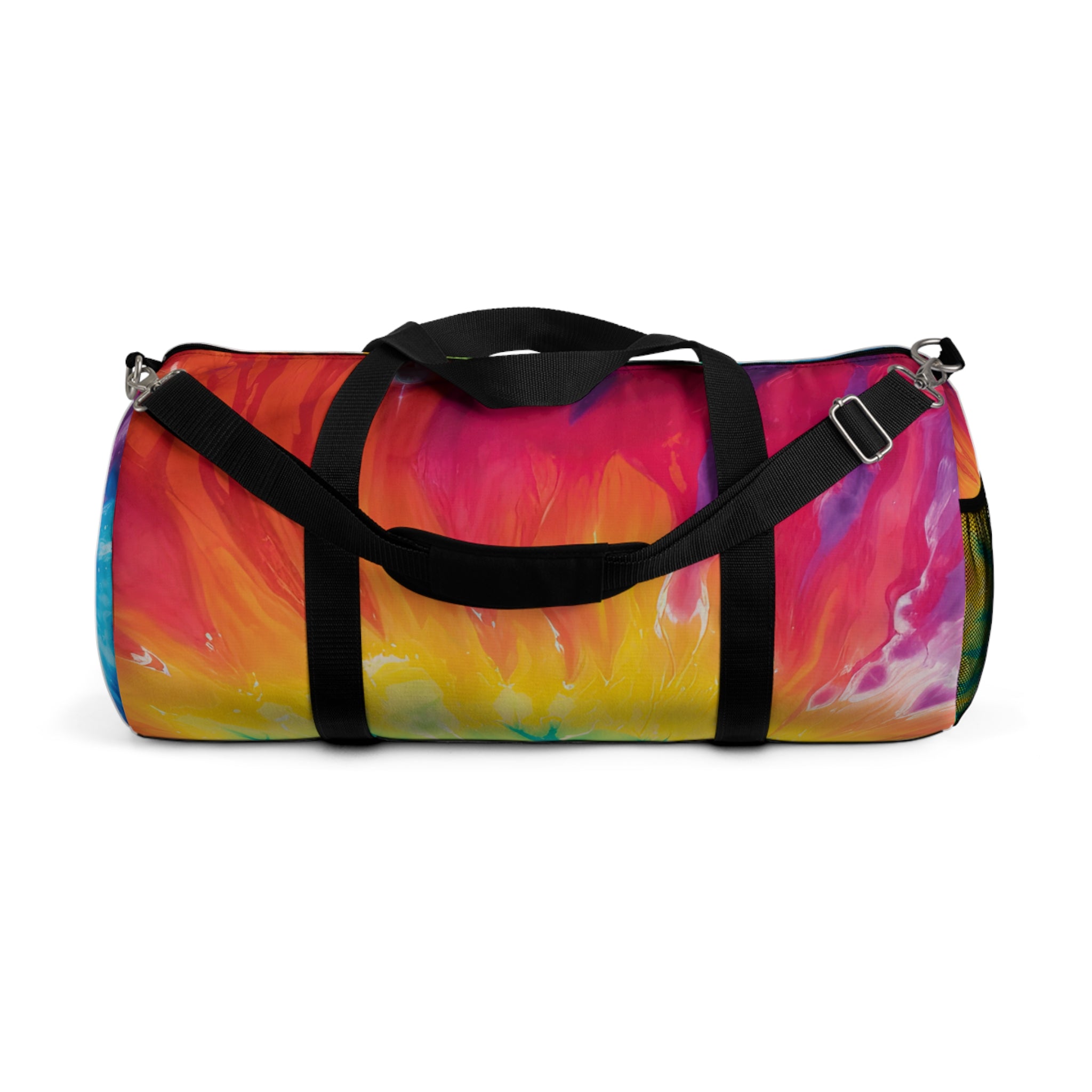 Tie Dye Duffel Bag, Artsulli - Art is Long, Life is Short, Bags, Size, Large, , , , , 34758057913288136191