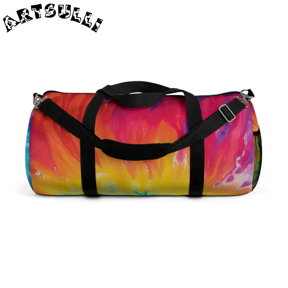 JAKKOUTTHEBXX Colorful Illustrated Duffel Bag 2025