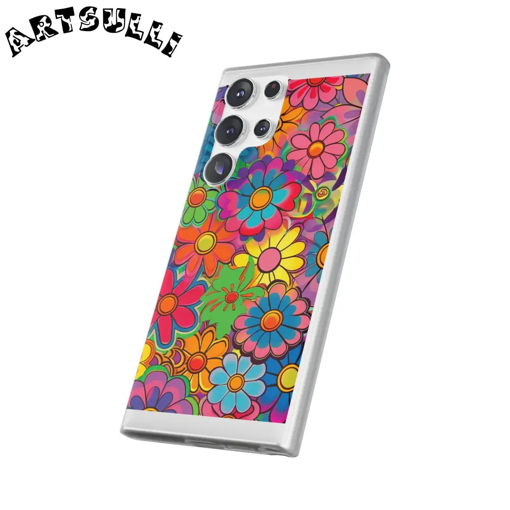 JAKKOUTTHEBXX Chromatic Daisy Dream Flexi Cases JAKKOUTTHEBXX