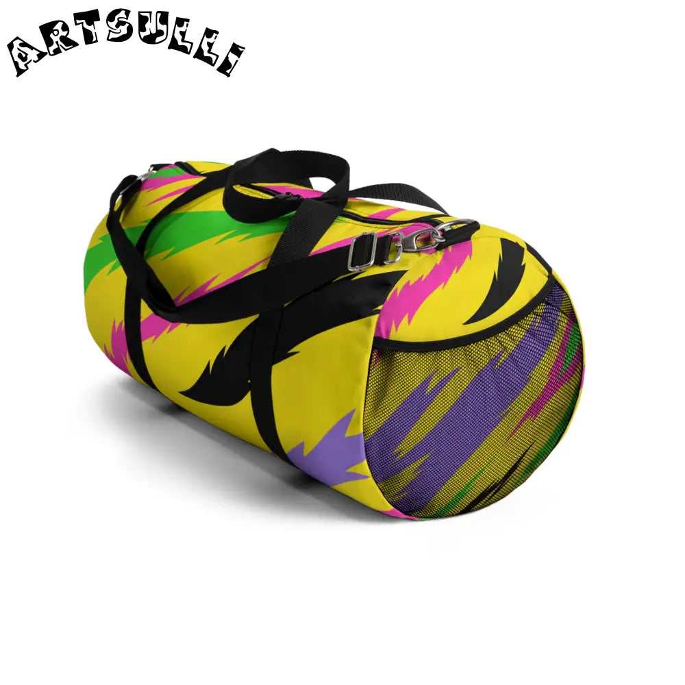 JAKKOUTTHEBXX Electric Tiger Fur Duffel Bag 2025