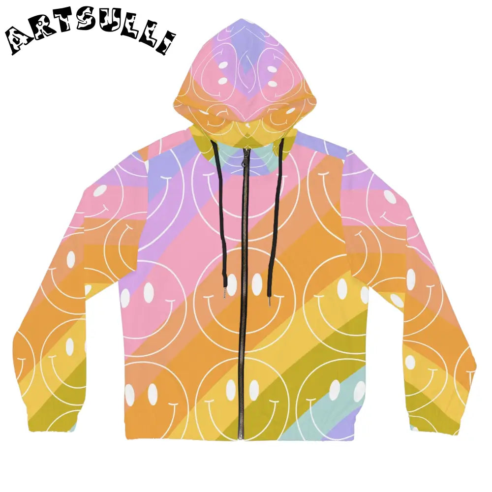 JAKKOUTTHEBXX Smiley Face x Rainbow Stripes Multi-Color Women’s