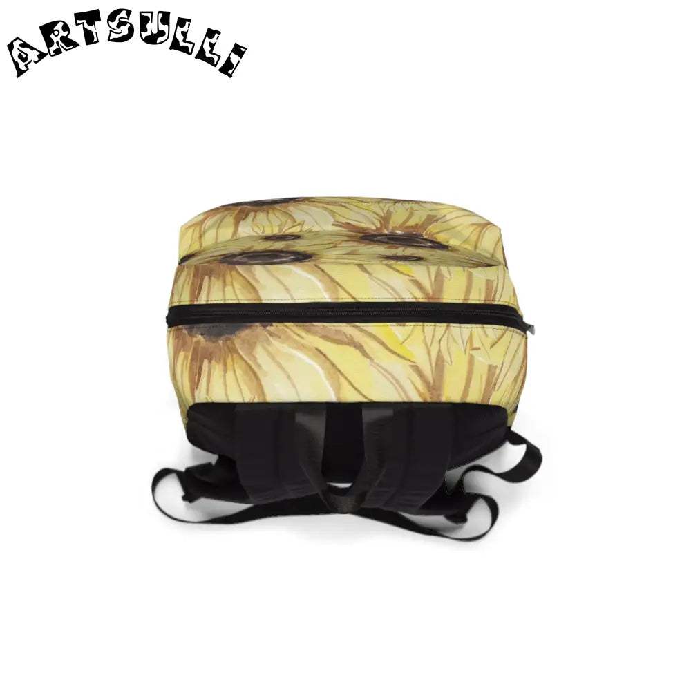 JAKKOUTTHEBXX Retro Anime Sunflower Unisex Classic Backpack