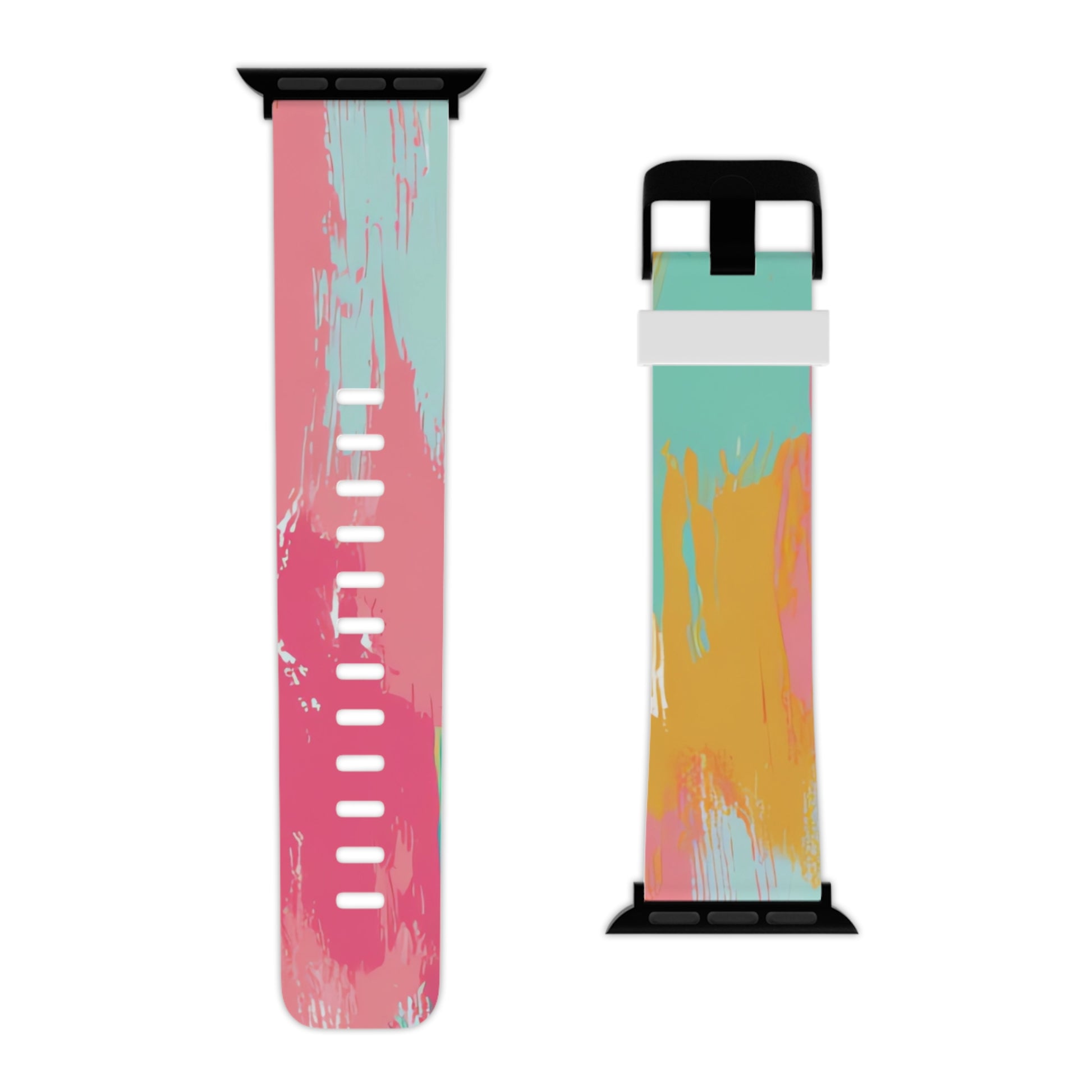 Preppy Pixel Bloom Watch Band for Apple Watch, Artsulli - Art is Long, Life is Short, Accessories, , , , , , , 