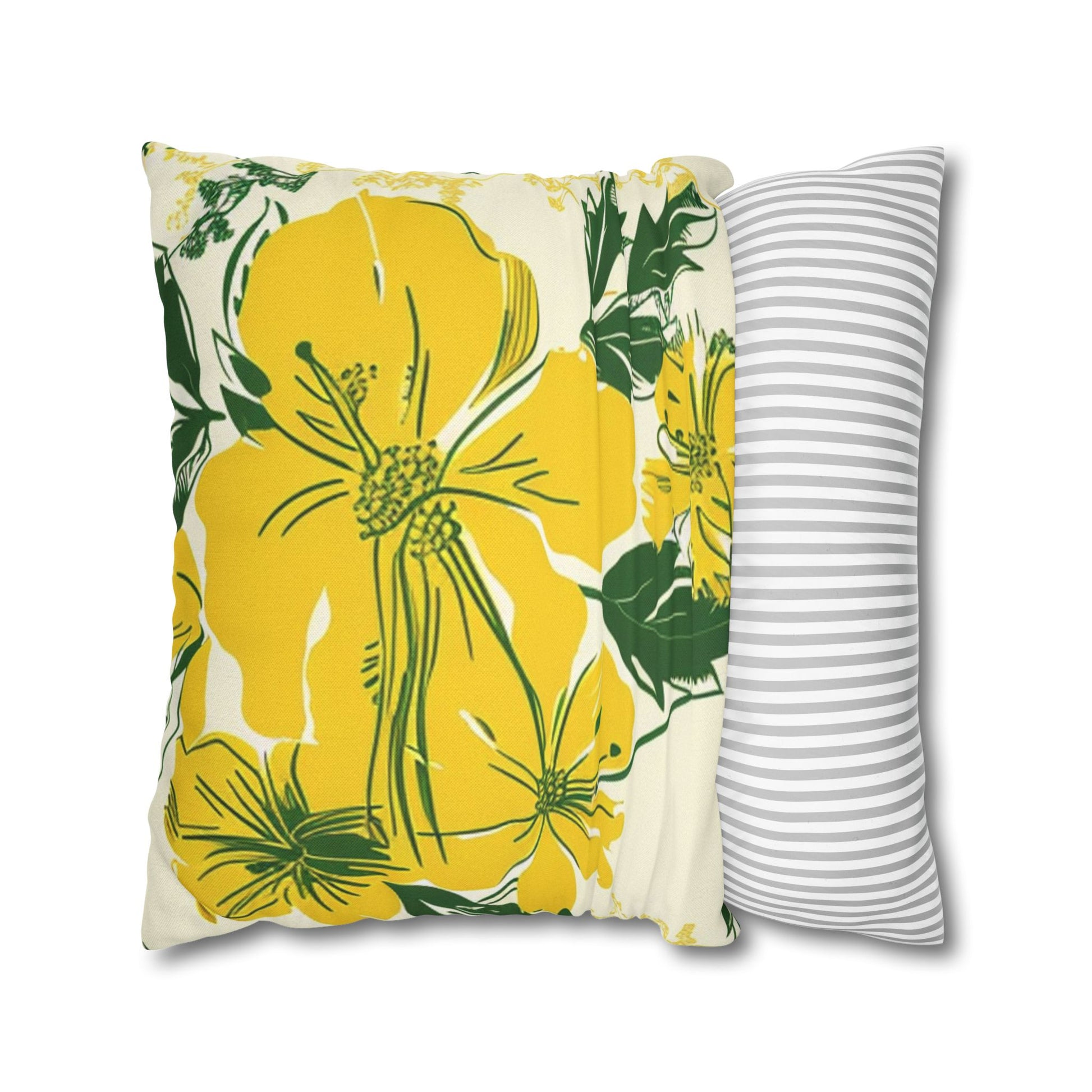 Spun Polyester Square Pillowcase, Artsulli - Art is Long, Life is Short, Home Decor, , , , , , , 