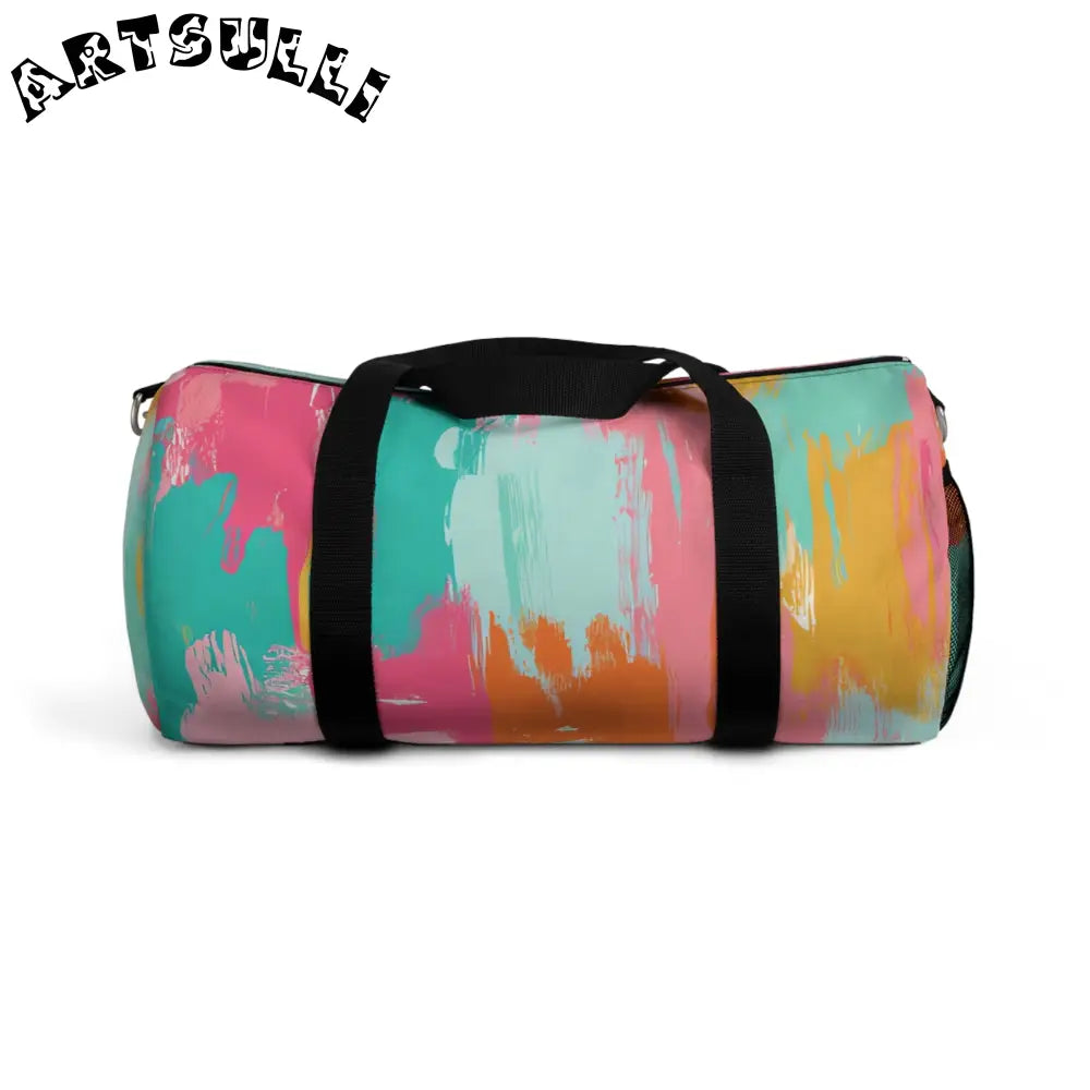 JAKKOUTTHEBXX Preppy Pixel Bloom II Duffel Bag JAKKOUTTHEBXX