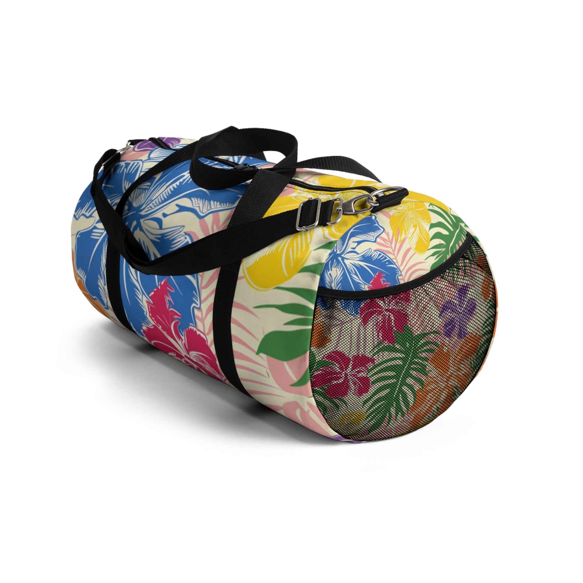 Blooming Tropical Flowers Duffel Bag, Artsulli - Art is Long, Life is Short, Bags, , , , , , , 