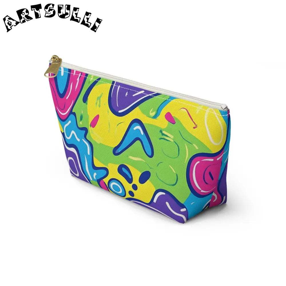 JAKKOUTTHEBXX Colorful Abstract T-Bottom Pouch 2025