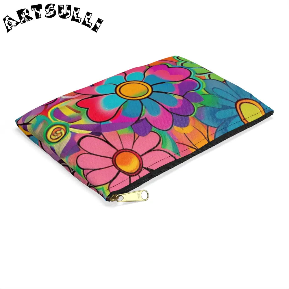 JAKKOUTTHEBXX Chromatic Daisy Dream Accessory Pouch JAKKOUTTHEBXX
