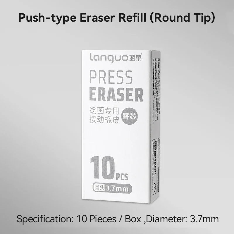 Buy The Best By Artsulli - Art is Long Life Short - Eraser Mechanical Rubber Refillable Pen Sketch Drawing Press Retractable Pencil