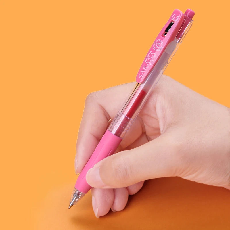 1pcs Japan ZEBRA SARASA Gel Pen JJ15 0.5mm Color Large Capacity Quick Drying for Writing Kawaii School Stationery Art Supplies