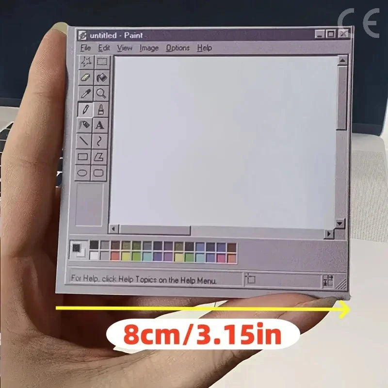 Buy The Best By Artsulli - Art is Long Life Short - Vintage Retro Computer Drawing Board Notepad-50/100 Sheets Square Paper for Creative