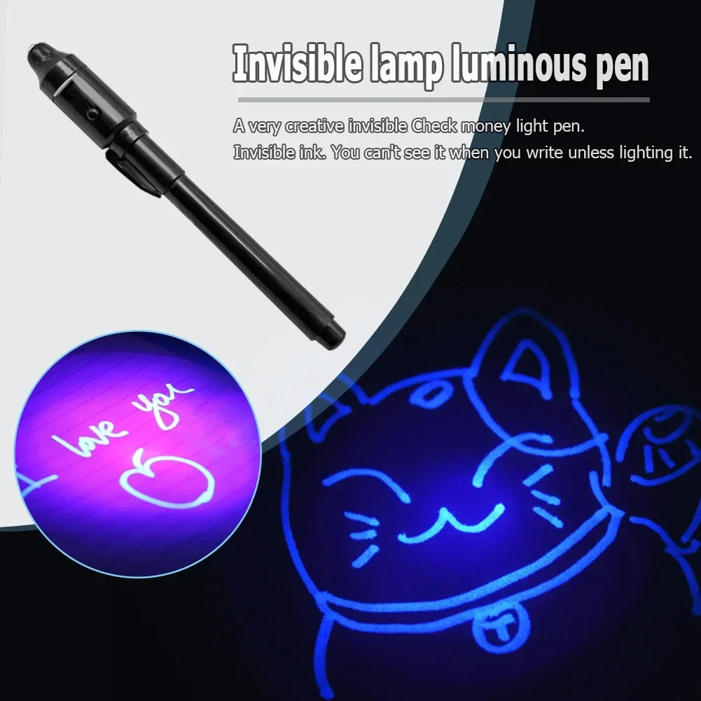 Buy The Best By Artsulli - Art is Long Life Short - UV Light Pen Invisible Magic Pencil Secret Fluorescent for Kids Child Drawing Painting
