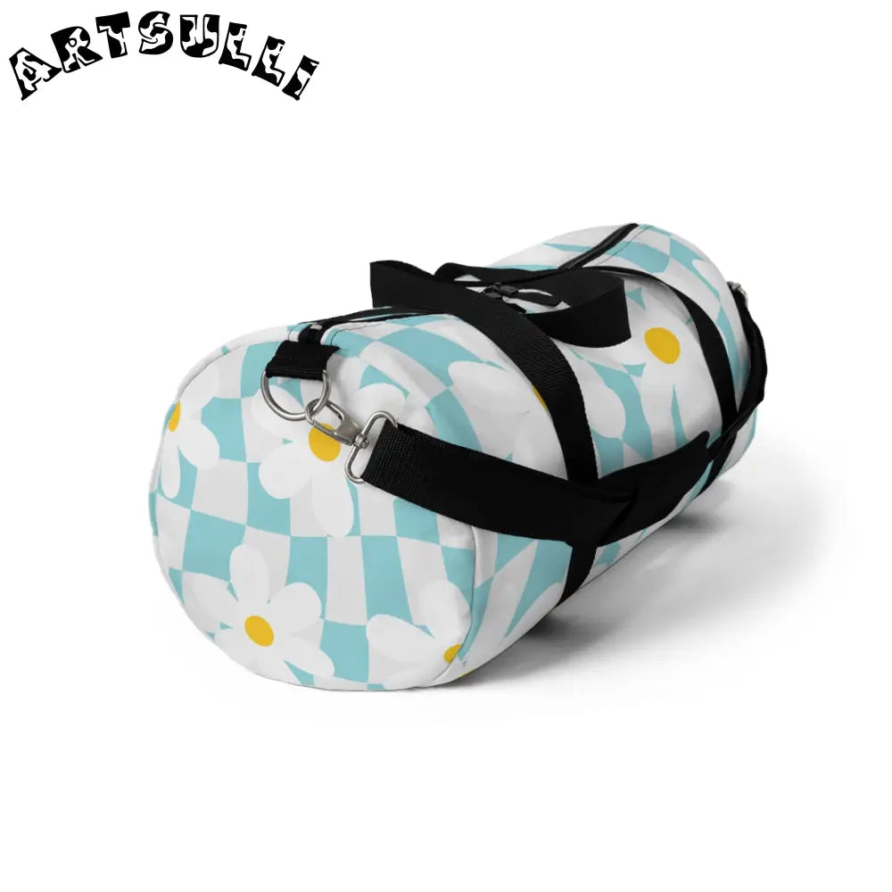 JAKKOUTTHEBXX Trippy Check Garden II Duffel Bag JAKKOUTTHEBXX