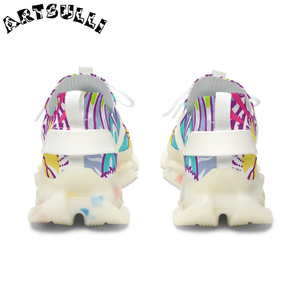 JAKKOUTTHEBXX Tropical Jungle Tigers Torquise and Purple Women’s