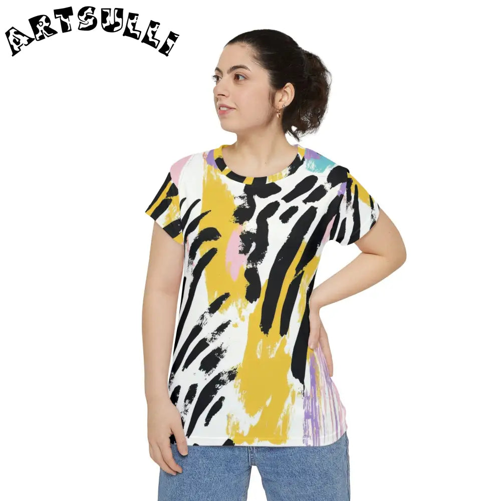 JAKKOUTTHEBXX Wild Zebra Stripes x Paint Brush Strokes Multi-Color