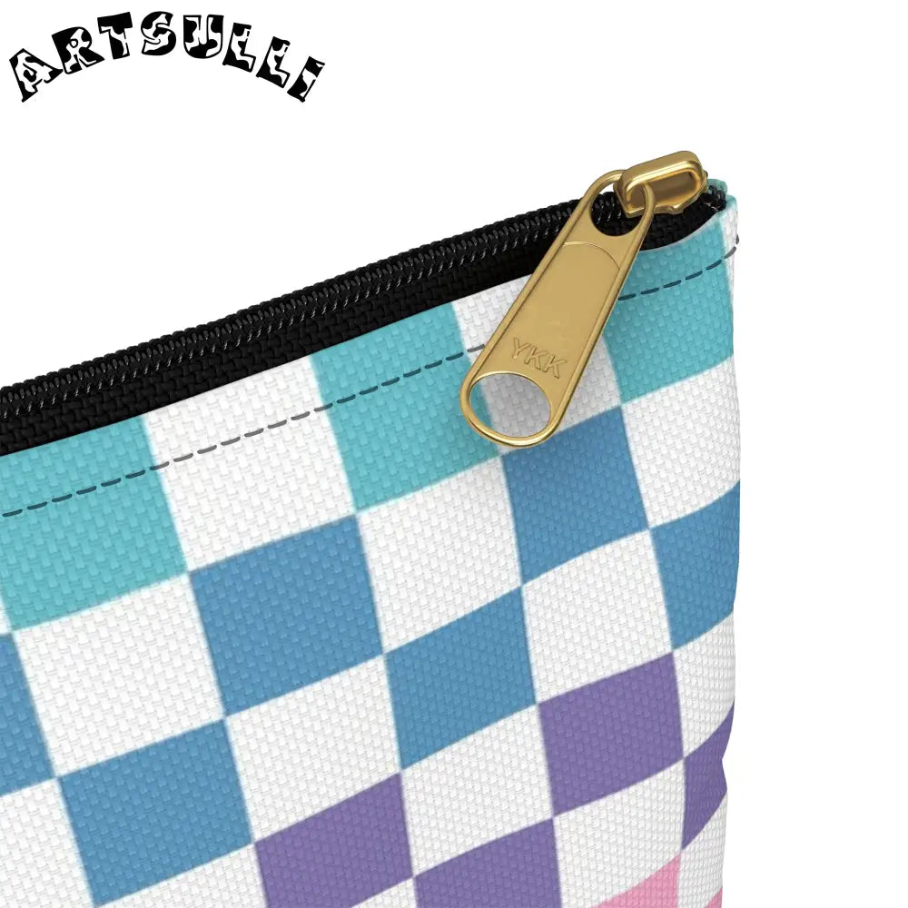 JAKKOUTTHEBXX Vaporwave Rainbow Checkerboard Multi-Color Accessory