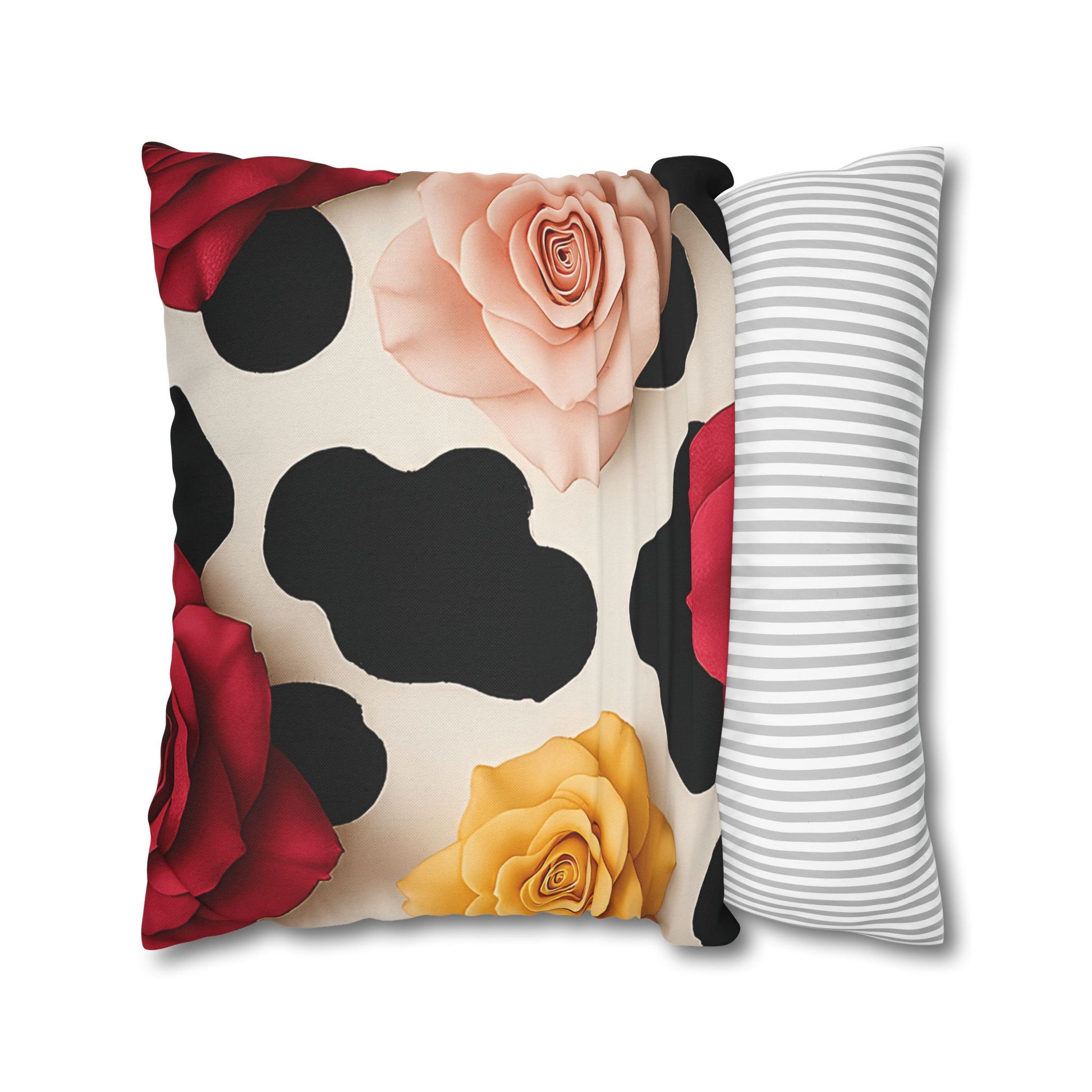 Spun Polyester Square Pillowcase, Artsulli - Art is Long, Life is Short, Home Decor, , , , , , , 