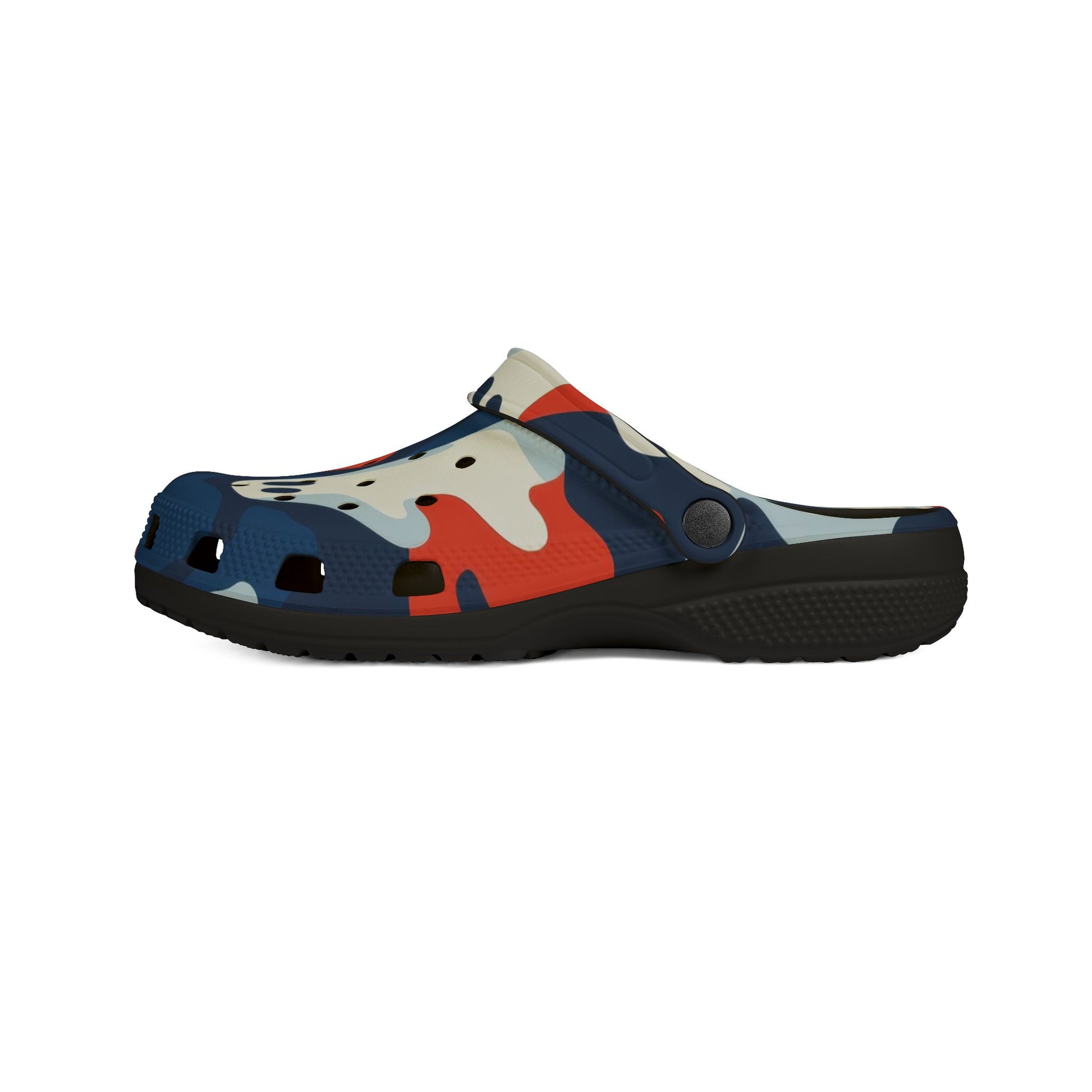Camo Ghosts EVA Foam Rubber Shoes (AOP), Artsulli - Art is Long, Life is Short, Shoes, , , , , , , 