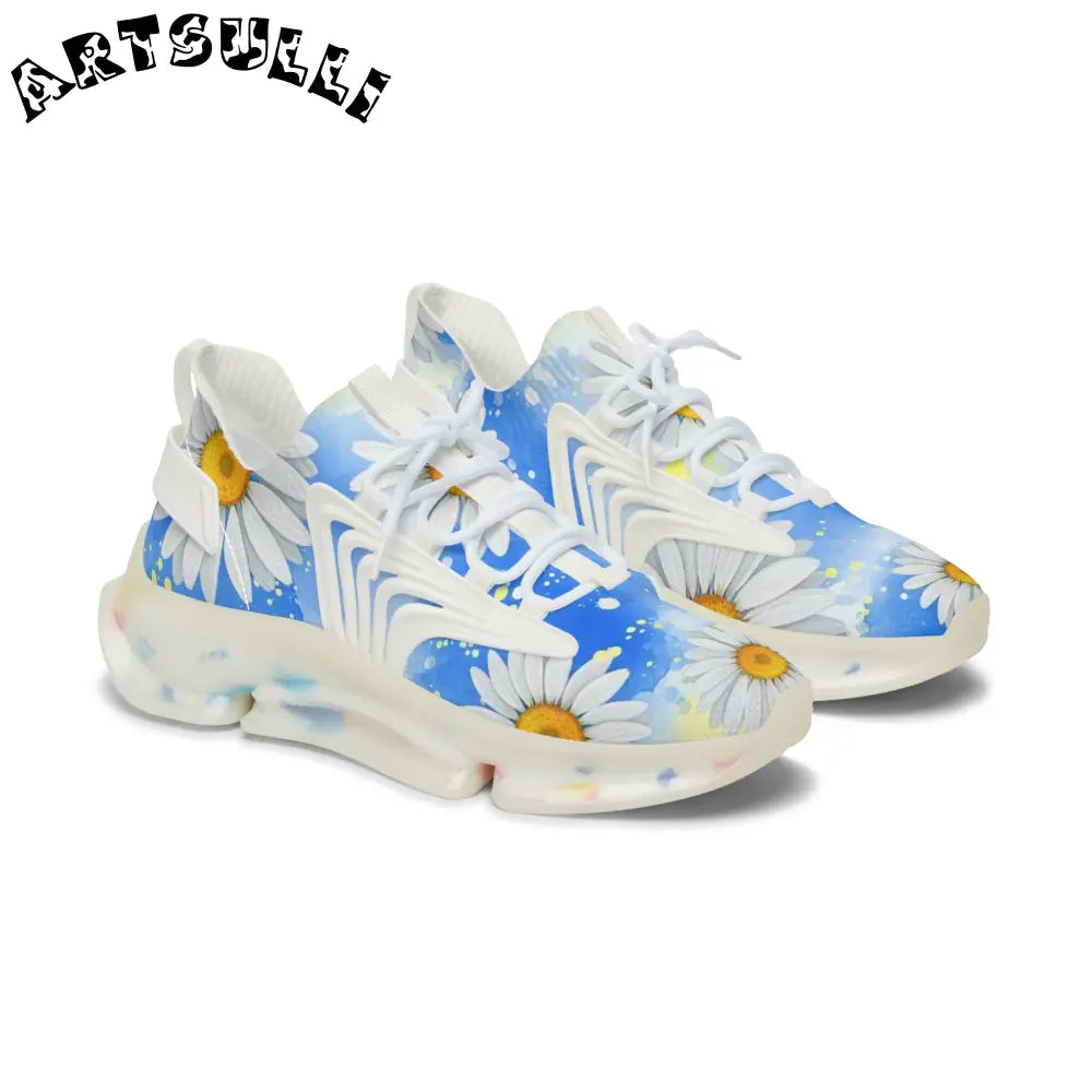 JAKKOUTTHEBXX Daisies Women’s Mesh Sneakers JAKKOUTTHEBXX Artsulli