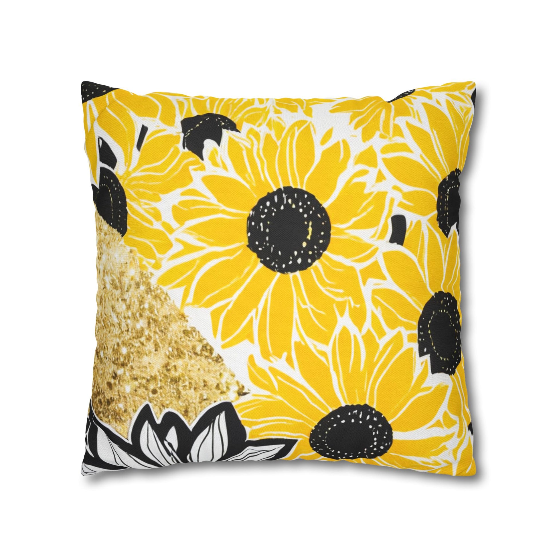 Spun Polyester Square Pillowcase, Artsulli - Art is Long, Life is Short, Home Decor, , , , , , , 