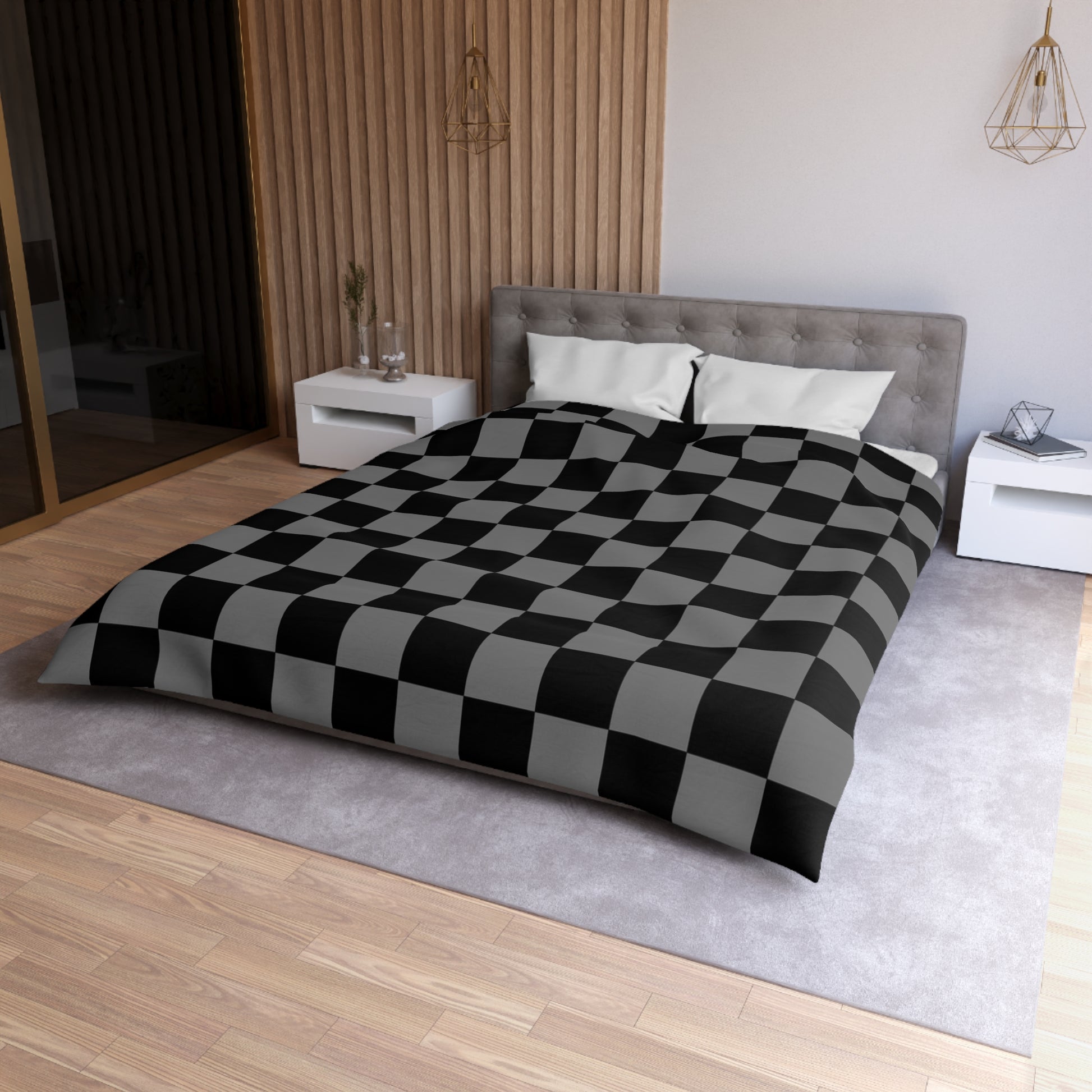 8K Void Surfer Microfiber Duvet Cover, Artsulli - Art is Long, Life is Short, Home Decor, , , , , , , 