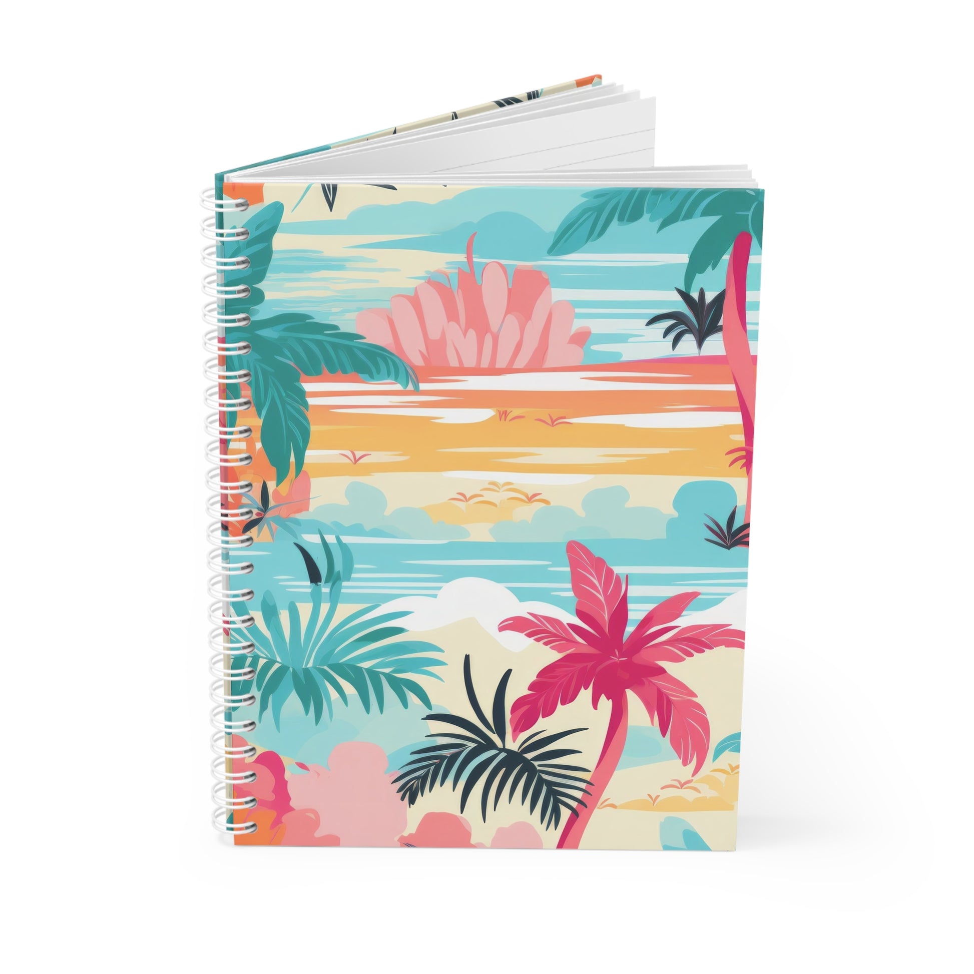 Afshar Island Dream Spiral Notebook, Artsulli - Art is Long, Life is Short, Paper products, , , , , , , 