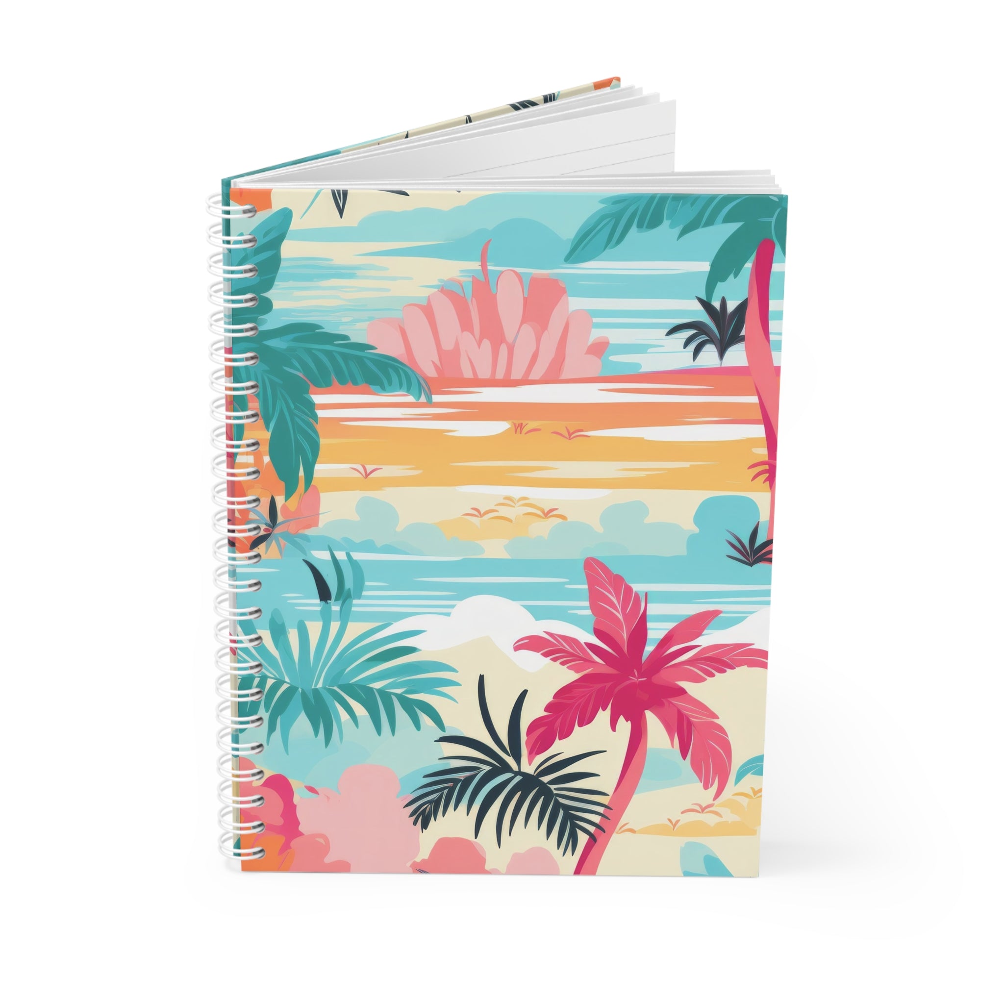 Afshar Island Dream Spiral Notebook, Artsulli - Art is Long, Life is Short, Paper products, , , , , , , 