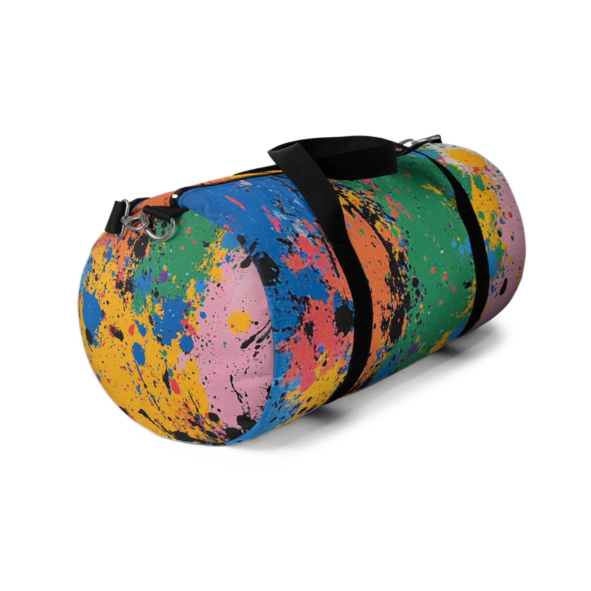 The Colors Of Paint Splatter Duffel Bag, Artsulli - Art is Long, Life is Short, Bags, , , , , , , 
