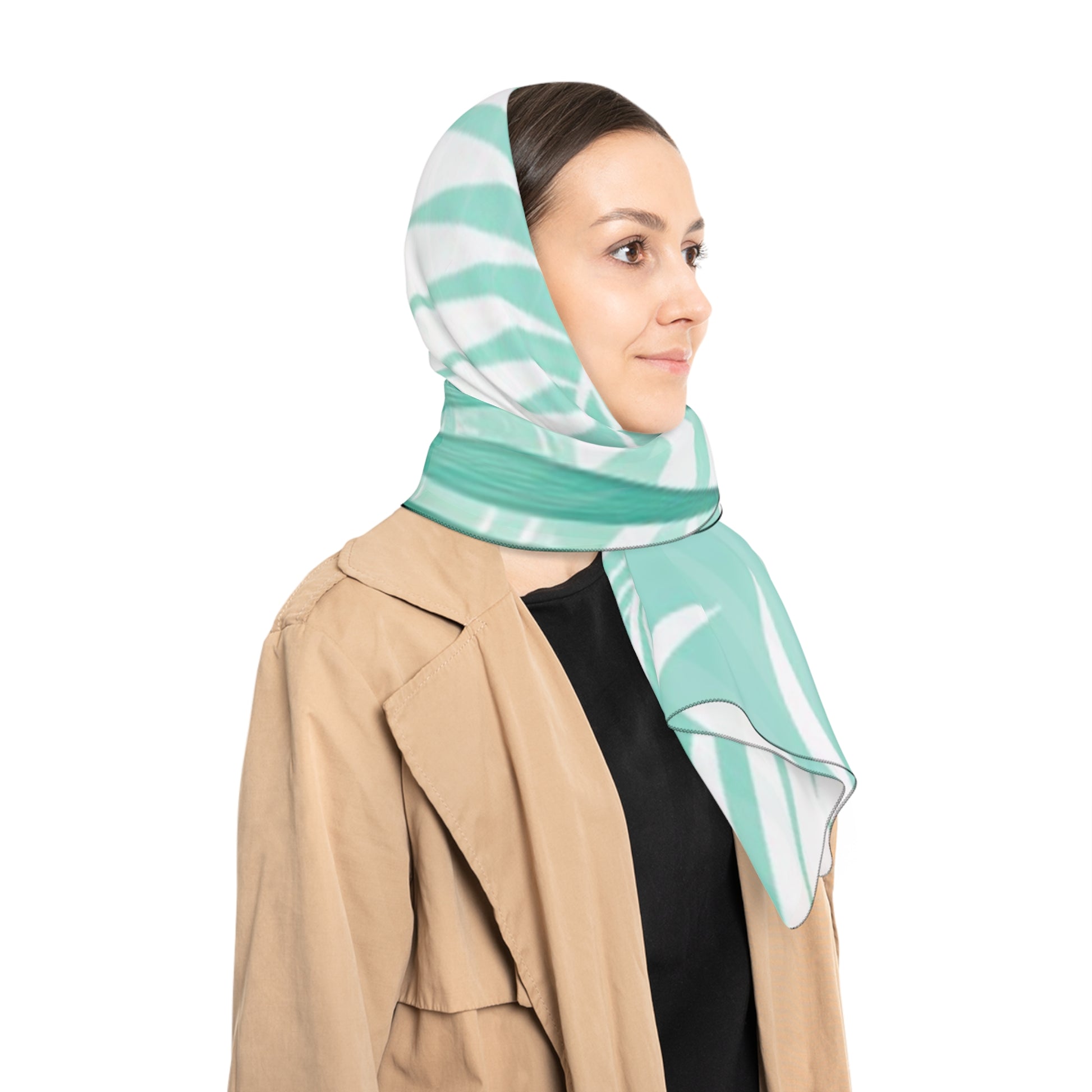 Versace Palm Poly Scarf, Artsulli - Art is Long, Life is Short, Accessories, , , , , , , 