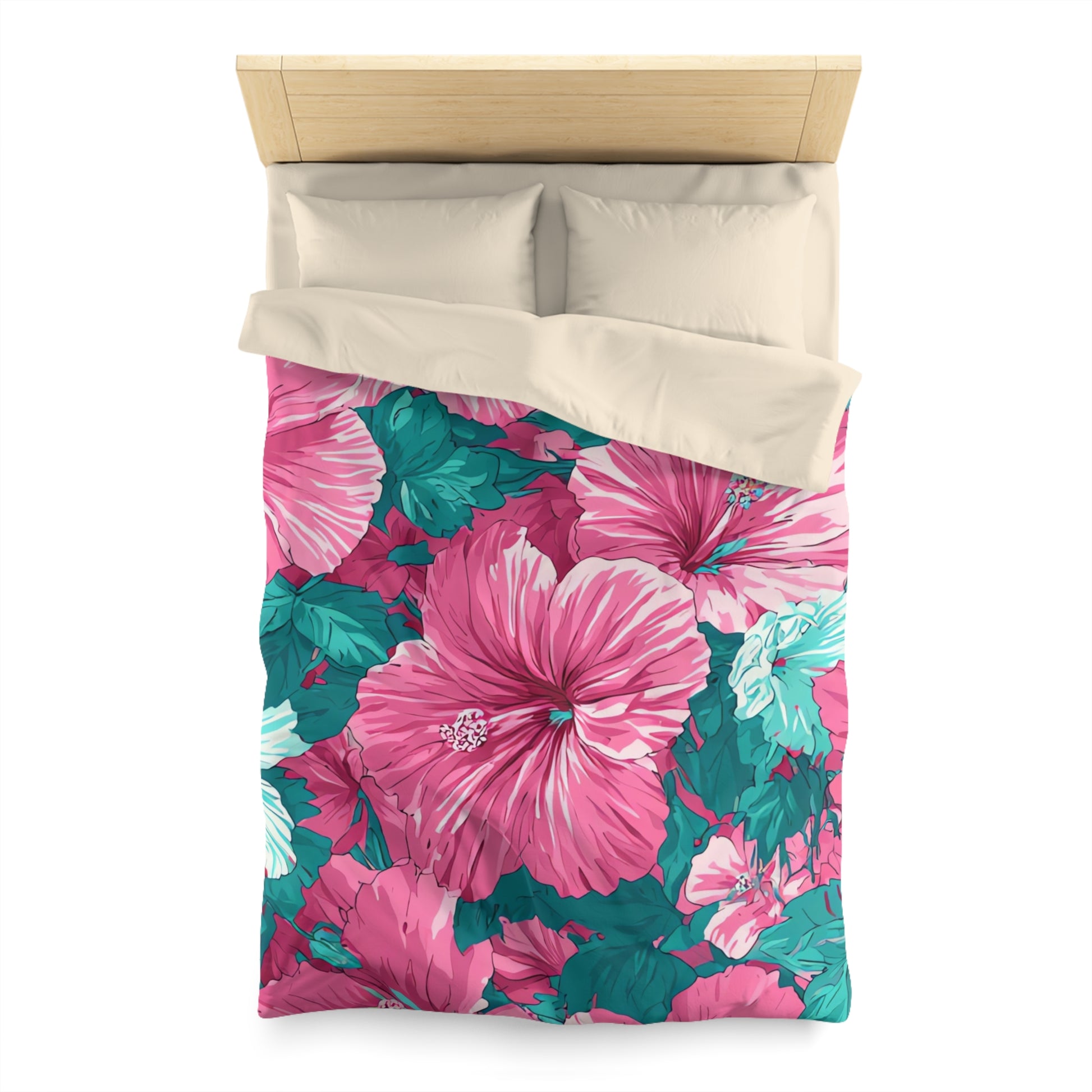Flowerpunk Aloha Microfiber Duvet Cover, Artsulli - Art is Long, Life is Short, Home Decor, , , , , , , 