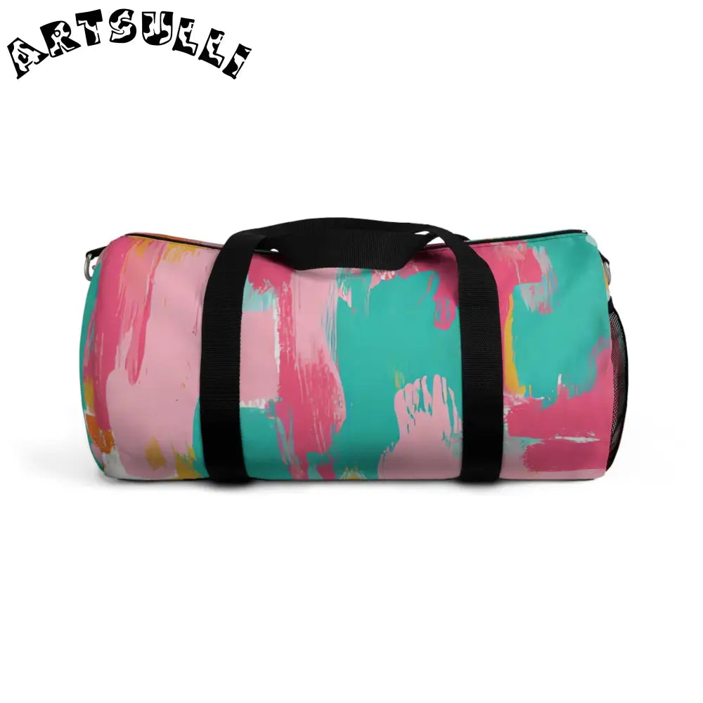JAKKOUTTHEBXX Preppy Pixel Bloom Duffel Bag JAKKOUTTHEBXX Artsulli