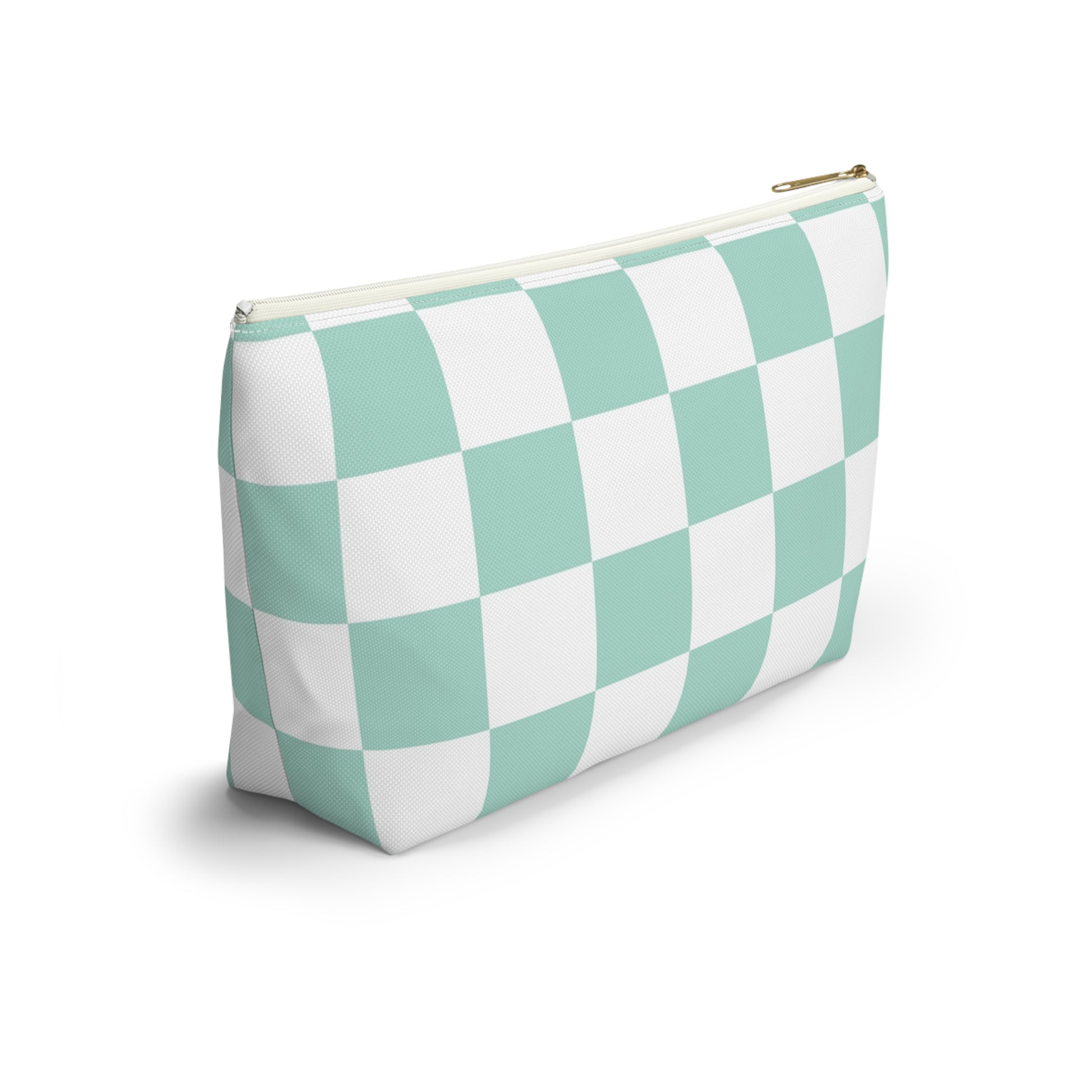 Chessboard Accessory Pouch w T-bottom, Artsulli - Art is Long, Life is Short, Bags, , , , , , , 