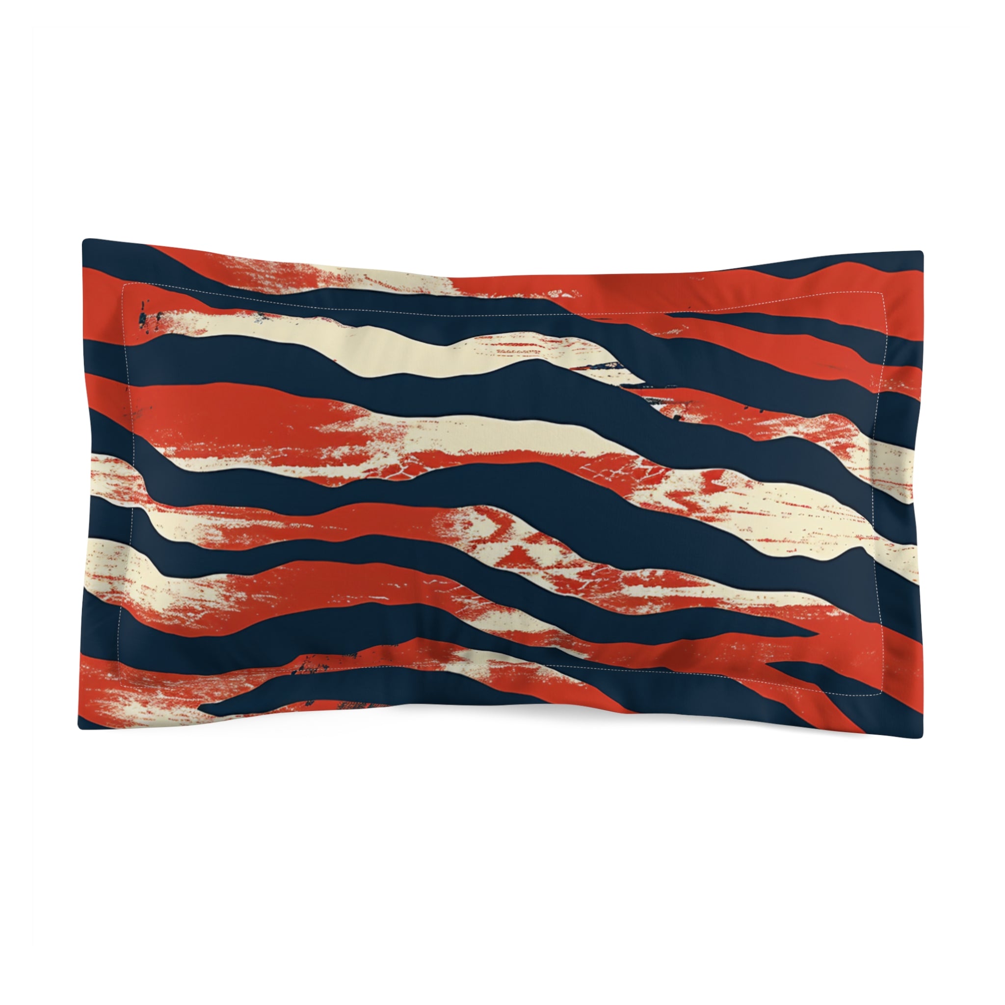 Camo Tiger Stripes Microfiber Pillow Sham, Artsulli - Art is Long, Life is Short, Home Decor, Size, King, , , , , 17772465202088