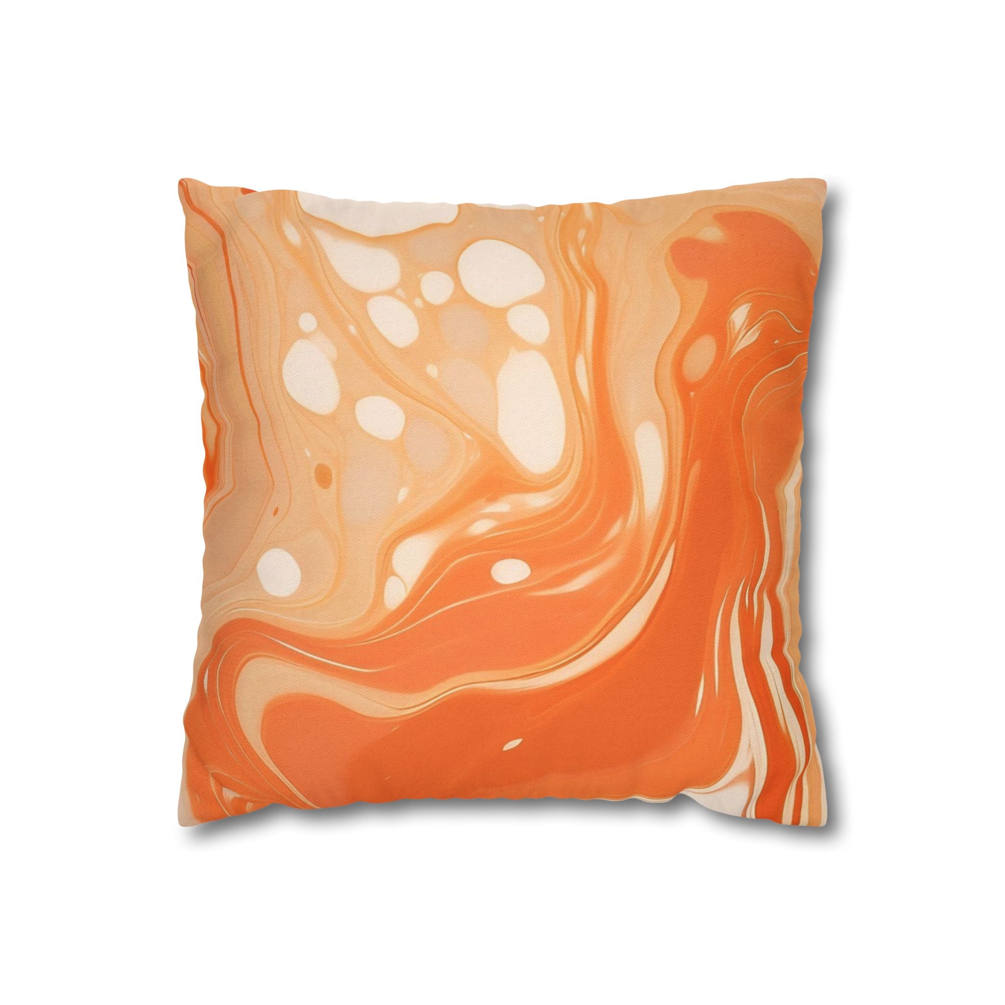 Spun Polyester Square Pillowcase