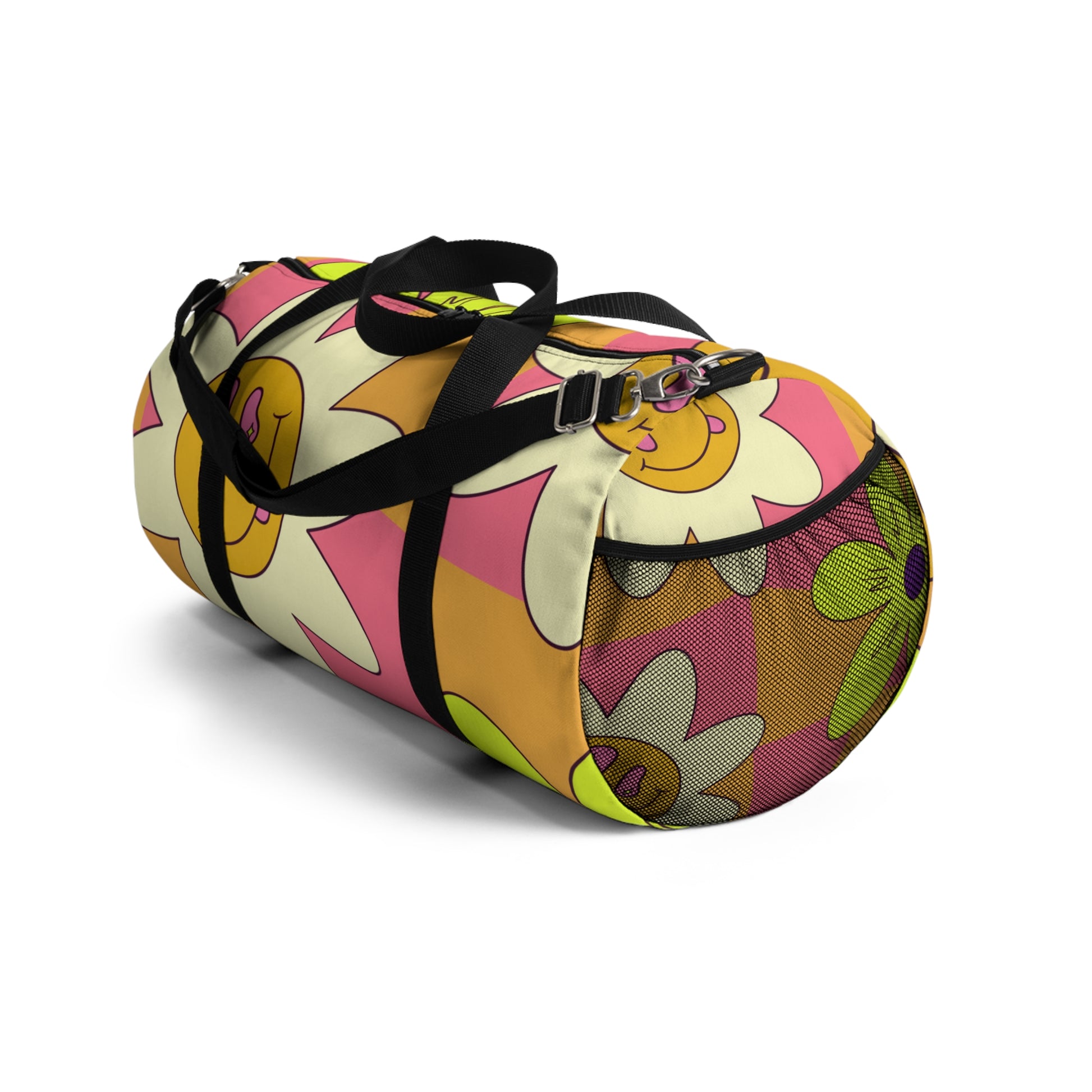 Trippy Sour Face Rave Duffel Bag, Artsulli - Art is Long, Life is Short, Bags, , , , , , , 