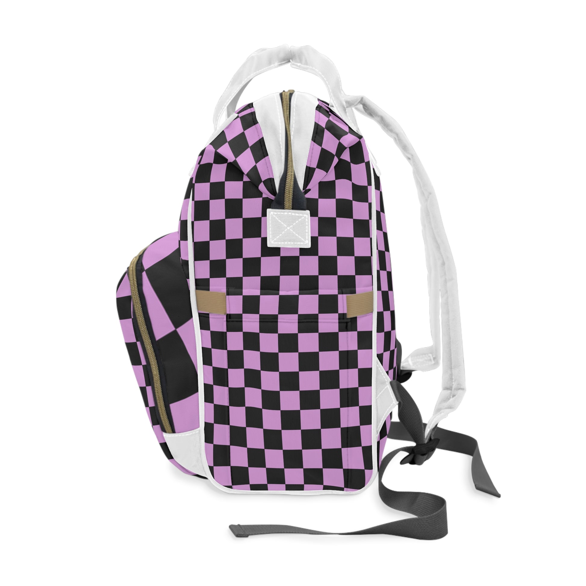 Pixel Punk Vision Multifunctional Diaper Backpack, Artsulli - Art is Long, Life is Short, Bags, , , , , , , 