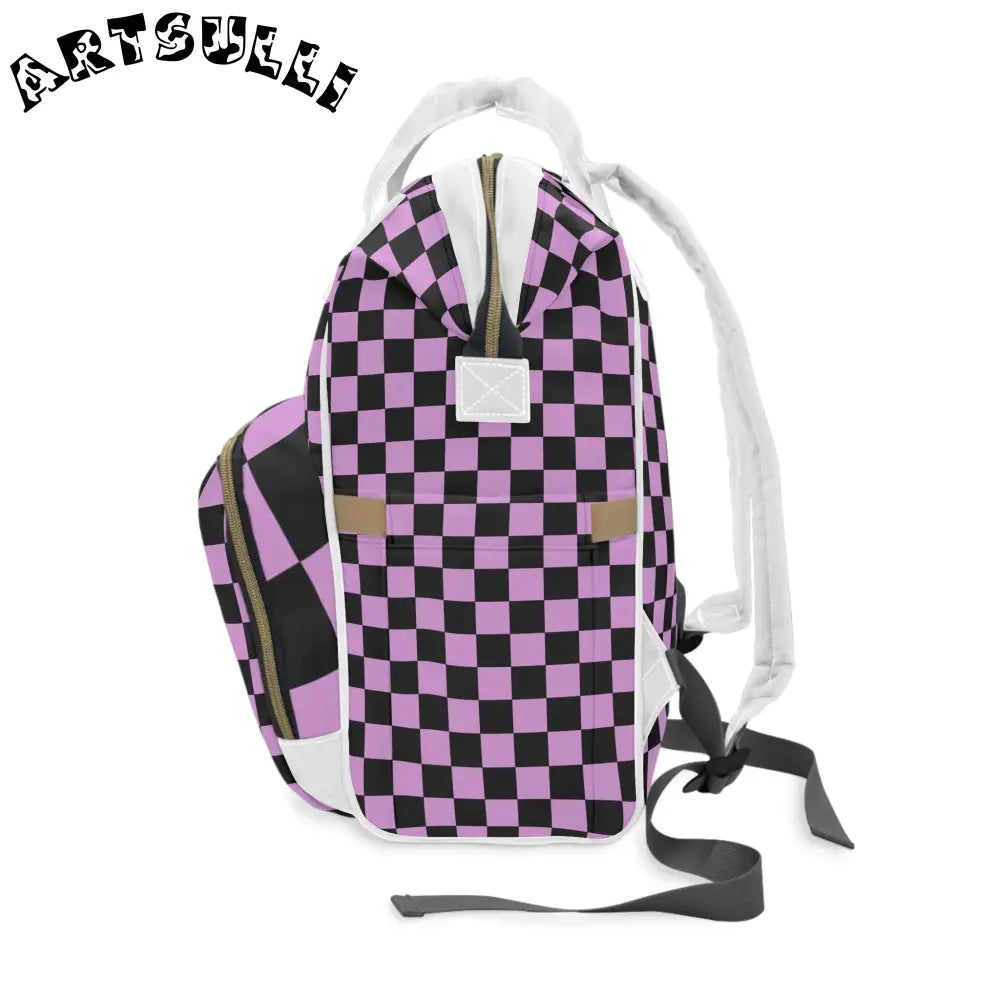 JAKKOUTTHEBXX Pixel Punk Vision Multifunctional Diaper Backpack
