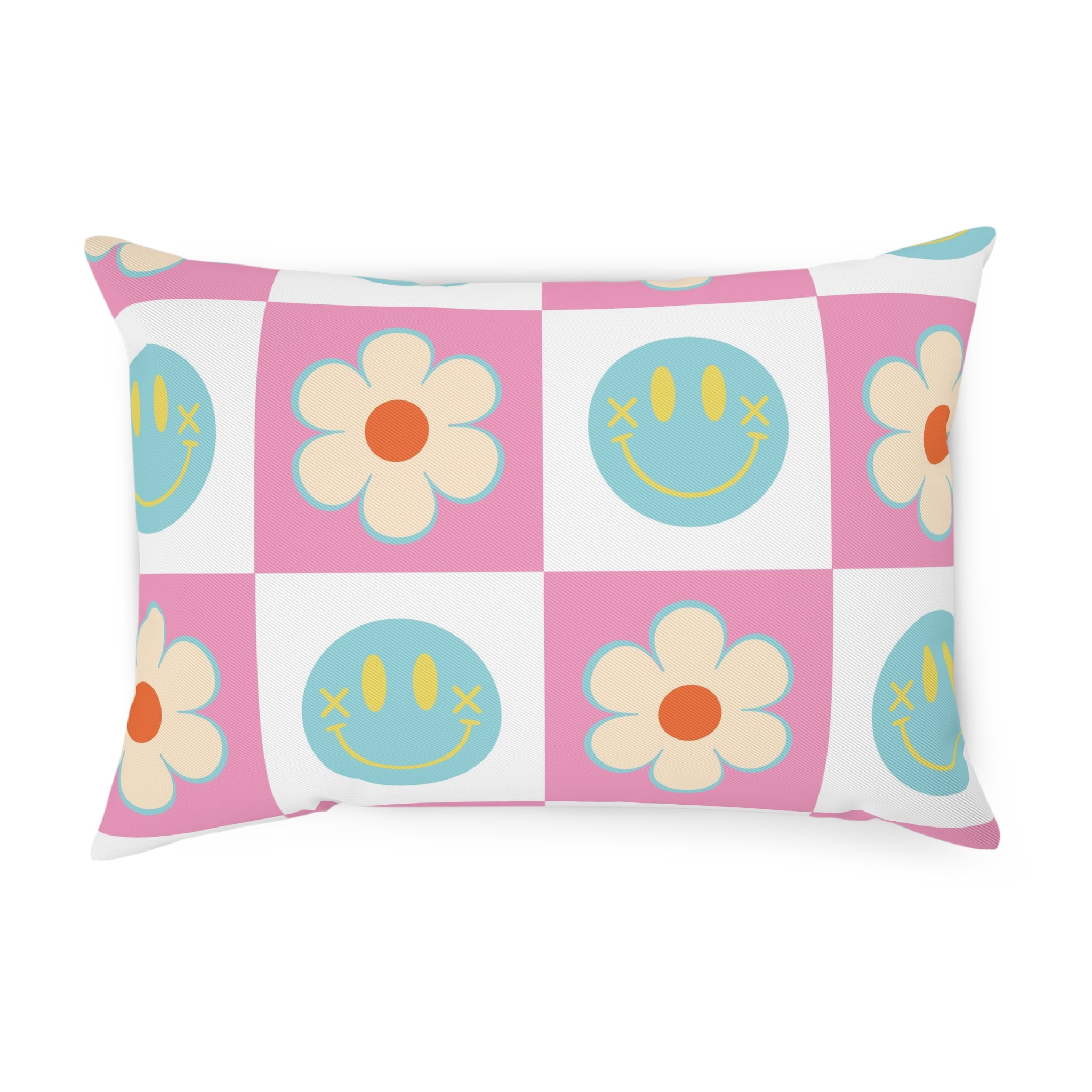 Madotsukis Grin Bloom II Cushion, Artsulli - Art is Long, Life is Short, Home Decor, Size, 19.7" × 13.8", , , , , 12827201014492502583