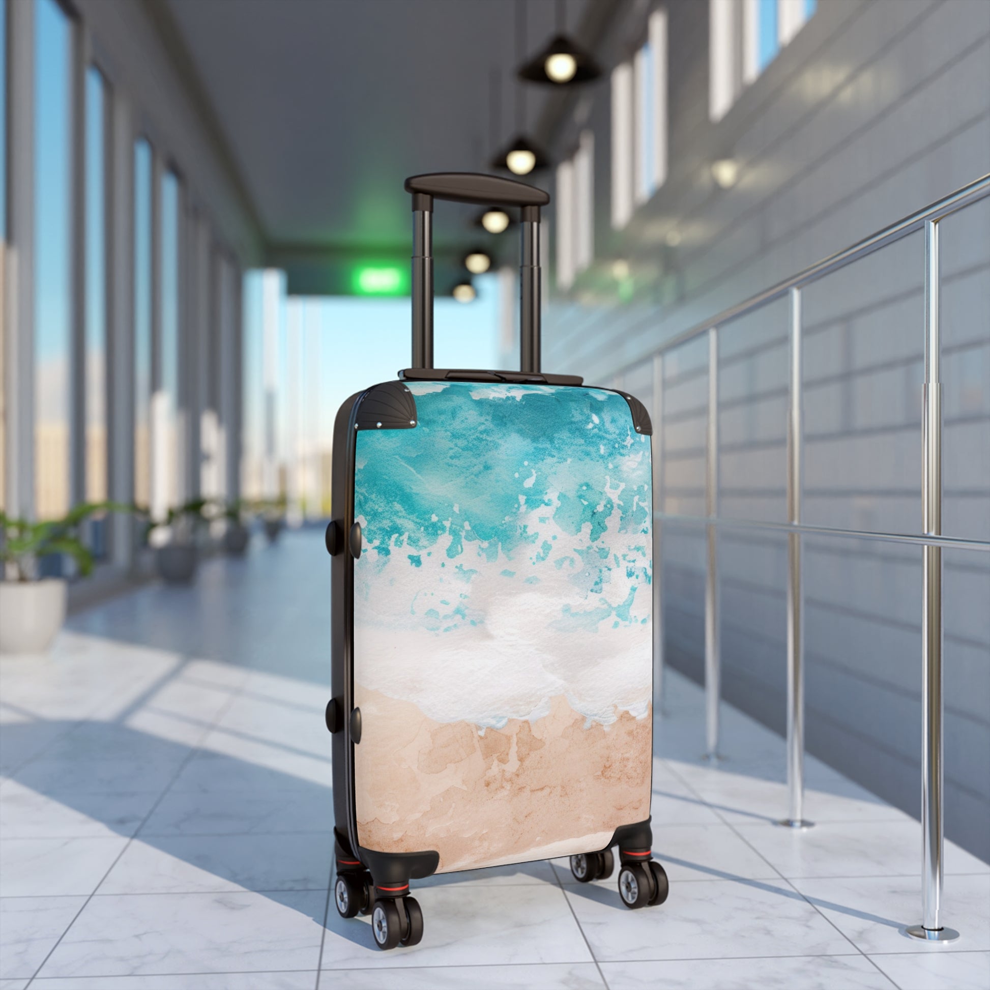 Seashore Suitcase, Artsulli - Art is Long, Life is Short, Bags, , , , , , , 