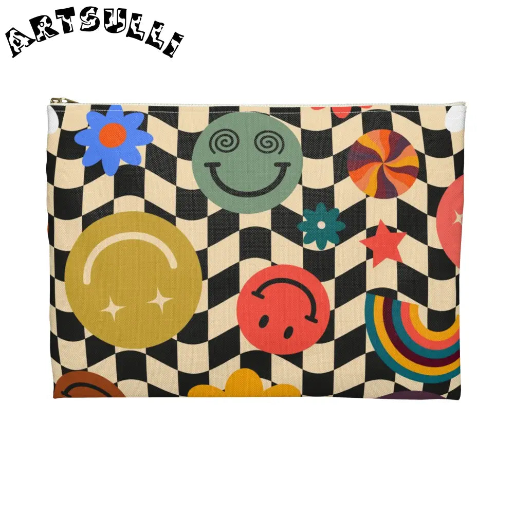 JAKKOUTTHEBXX Trippy x Wavy Checkerboard x Smiley Face x Rainbow x