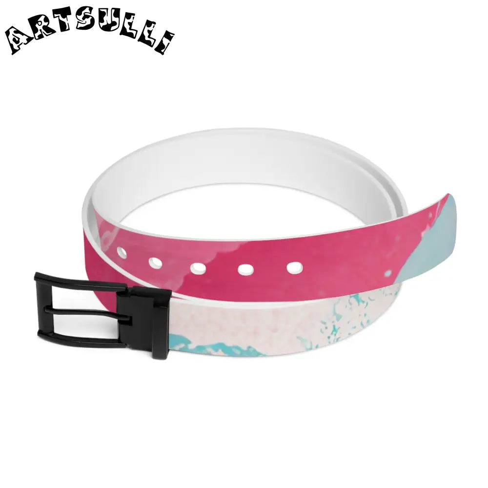 JAKKOUTTHEBXX The Great Pastelwave Pink and Blue Belt JAKKOUTTHEBXX