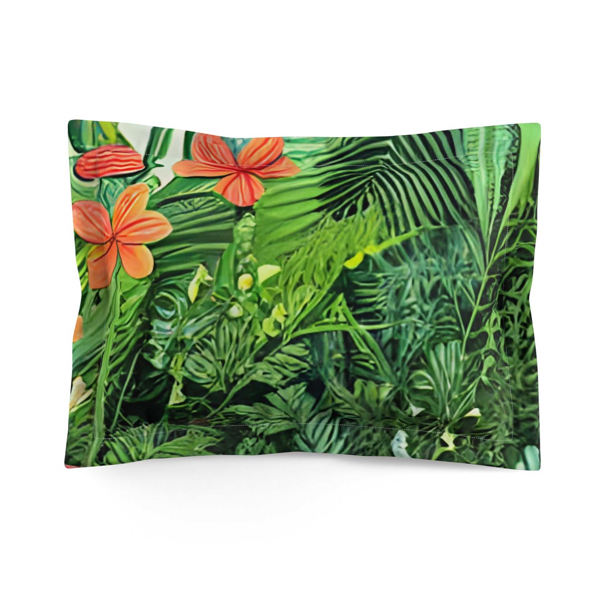 Jungle Zebra Art Microfiber Pillow Sham, Artsulli - Art is Long, Life is Short, Home Decor, Size, Standard, , , , , 62611495989547
