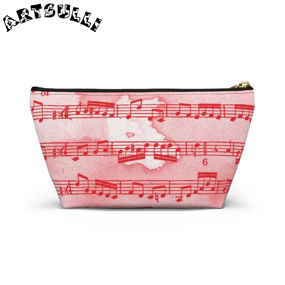JAKKOUTTHEBXX Pink Music Note T-Bottom Pouch 2025