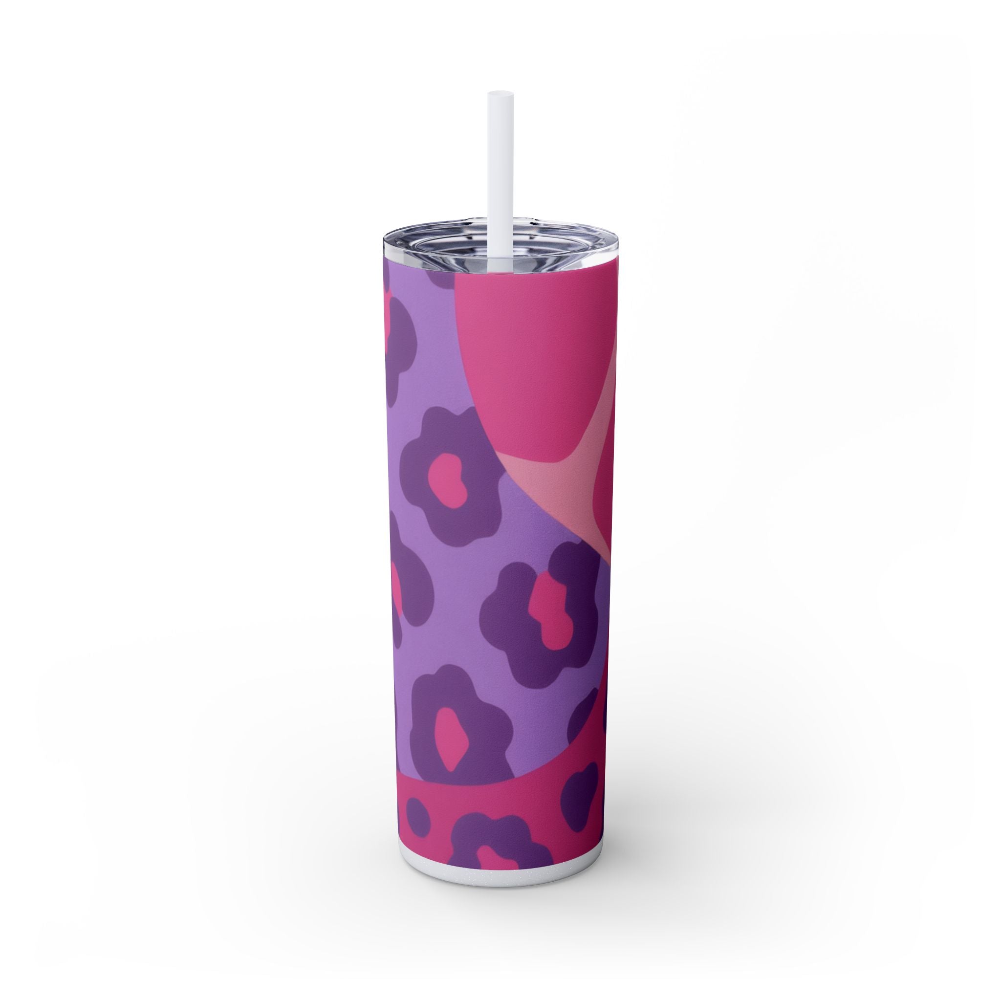 Skinny Tumbler with Straw, 20oz, Artsulli - Art is Long, Life is Short, Mug, Finish, Glossy, Color, Glitter Iceberg, Size, 20oz, 71541728816156906772