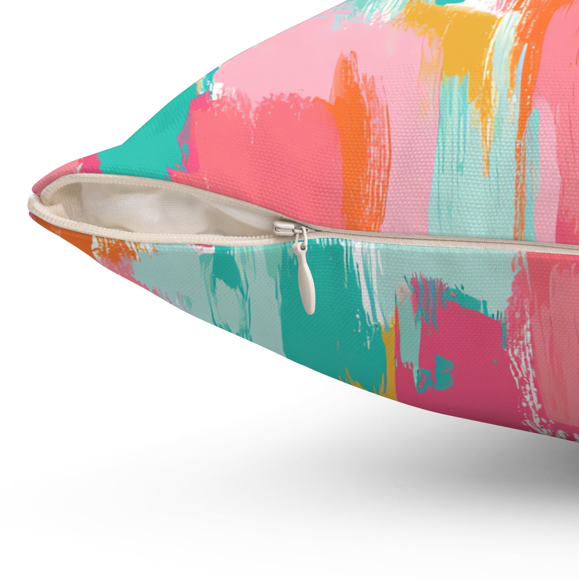 Preppy Pixel Bloom Spun Polyester Square Pillow, Artsulli - Art is Long, Life is Short, Home Decor, , , , , , , 