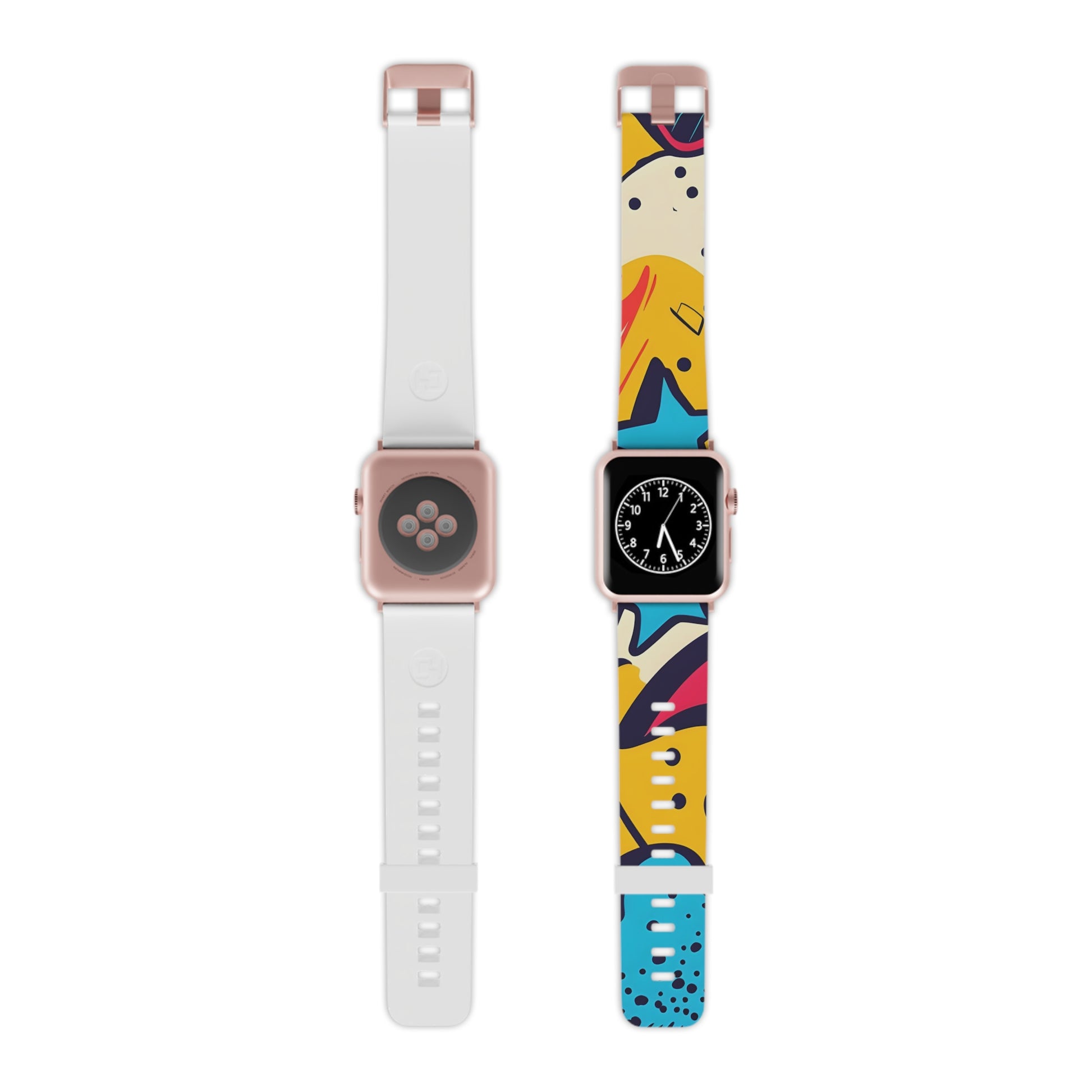 Comic x Pop Art Watch Band for Apple Watch, Artsulli - Art is Long, Life is Short, Accessories, Size, 7.5'' × 0.75'' / 42 - 44 mm, Color, Rose Gold, , , 86926861139703910419