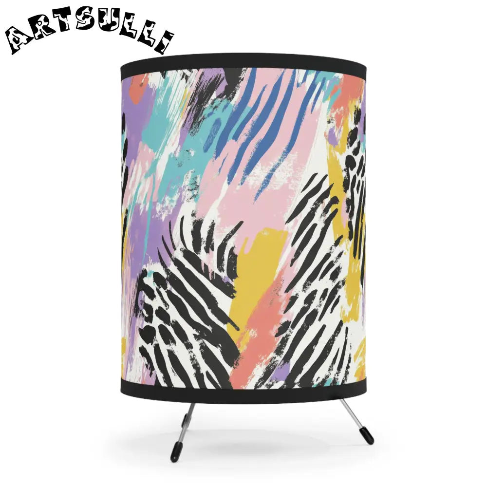 JAKKOUTTHEBXX Wild Zebra Stripes x Paint Brush Strokes Multi-Color