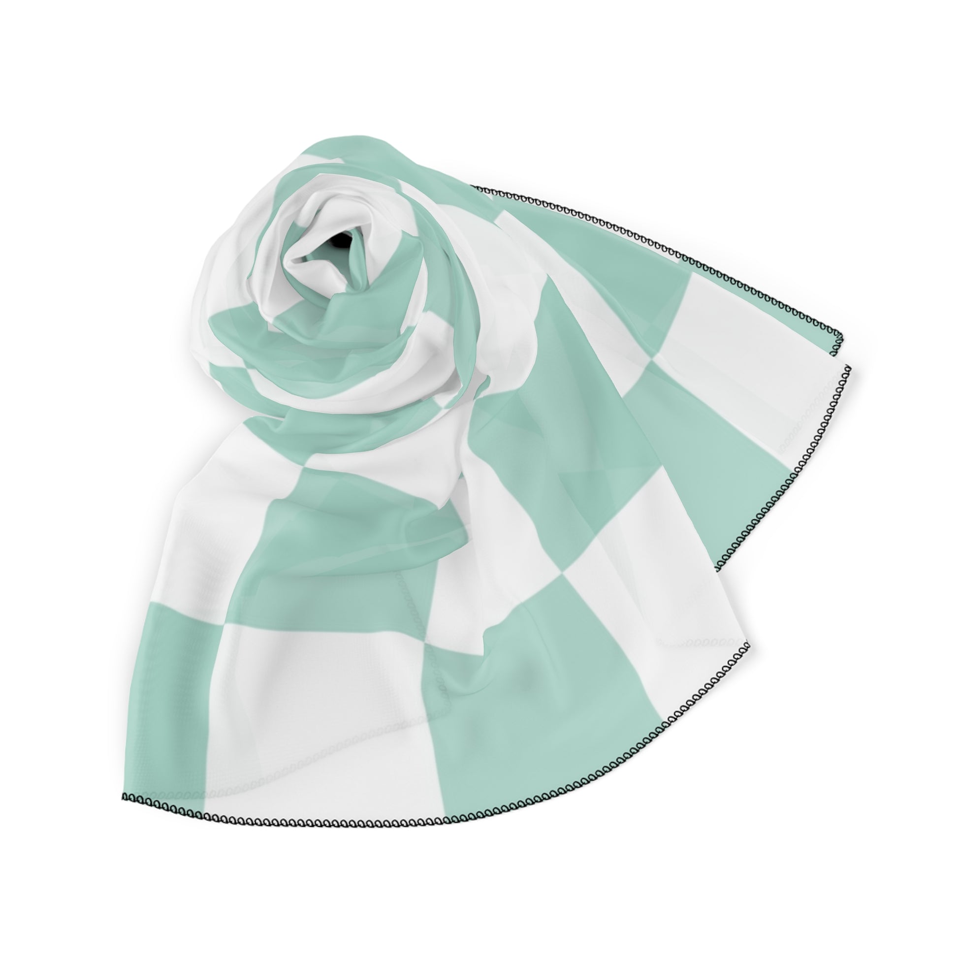 Chessboard Poly Scarf, Artsulli - Art is Long, Life is Short, Accessories, , , , , , , 